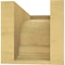 Ekena Millwork 7"W x 14"D x 7"H Wide Warren Rough Cedar Woodgrain TimberThane Corbel, Primed Tan CORUR07X14X07WARRCPR - alternate 5